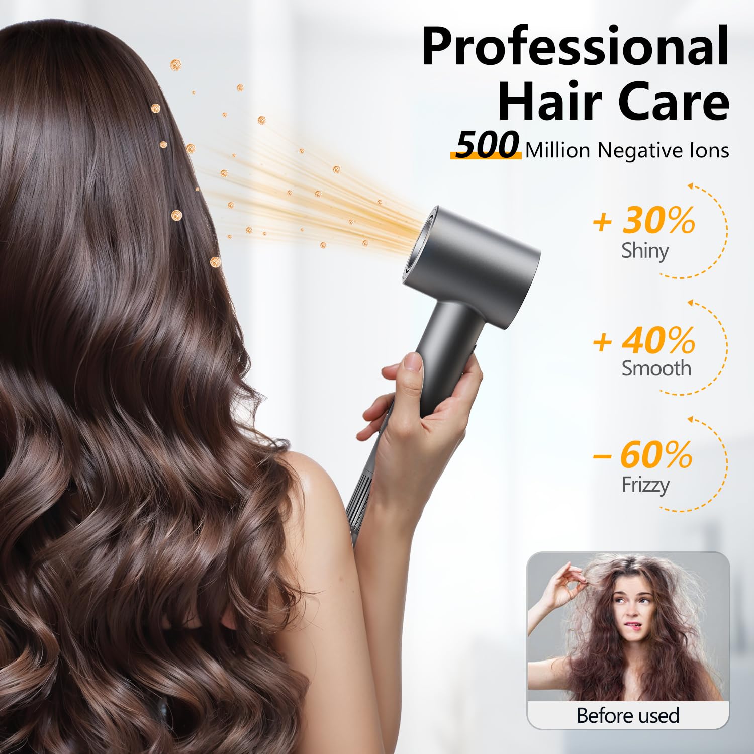 Amazon.com : Hair Dryer - 1 Min Fast Drying, High-Speed Blow Dryer