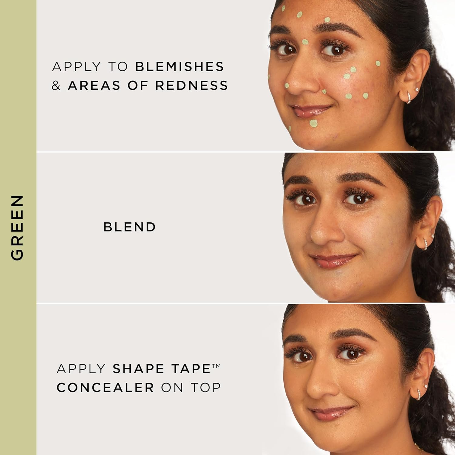 tarte shape tape corrector – Blendable Formula to Neutralize appearance of Blemishes, Dark Spots, Discoloration & Undereye Circles with Hyaluronic Acid & Vegan Squalane, Cruelty Free - Image 2