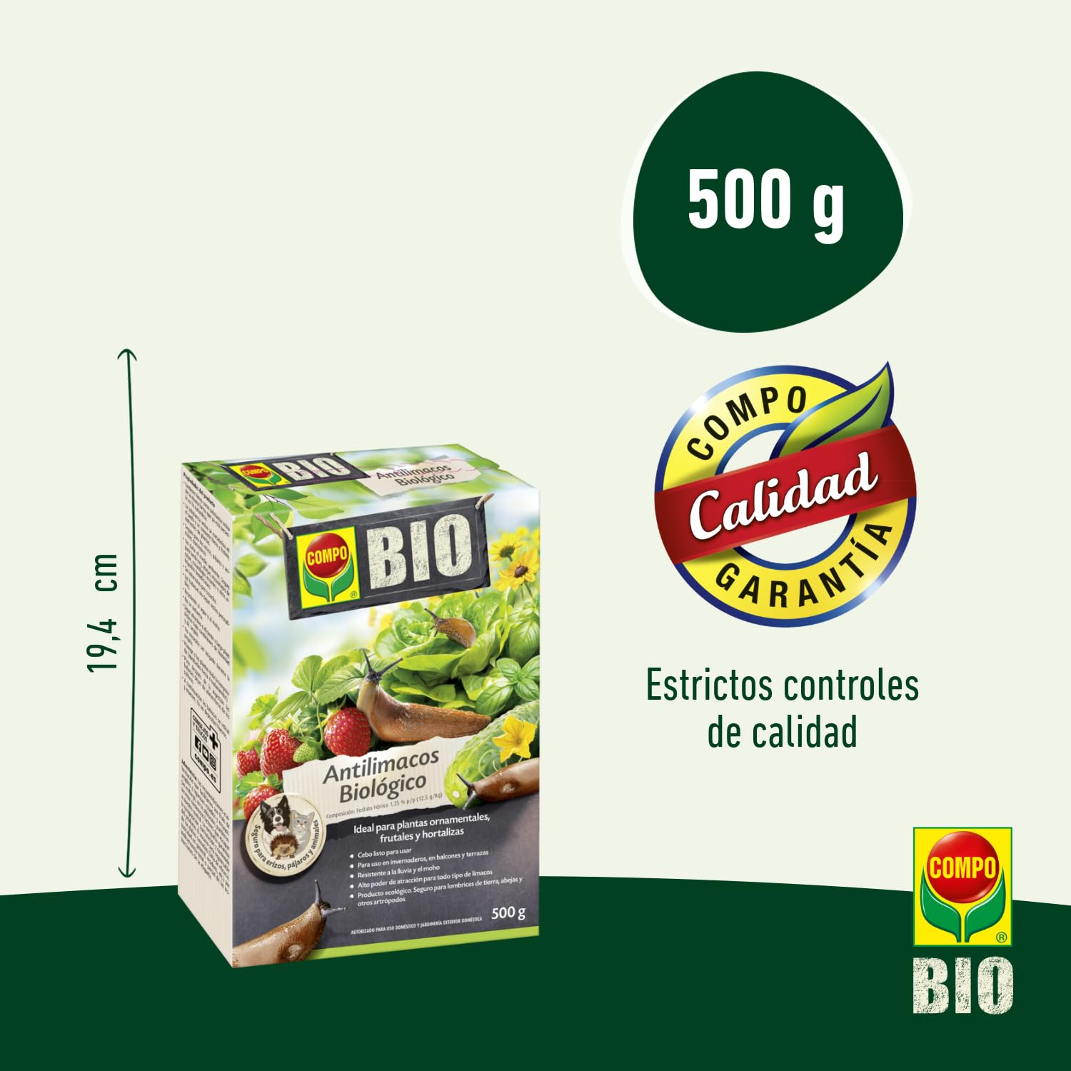 COMPO Antilimacos Biológico 500 g