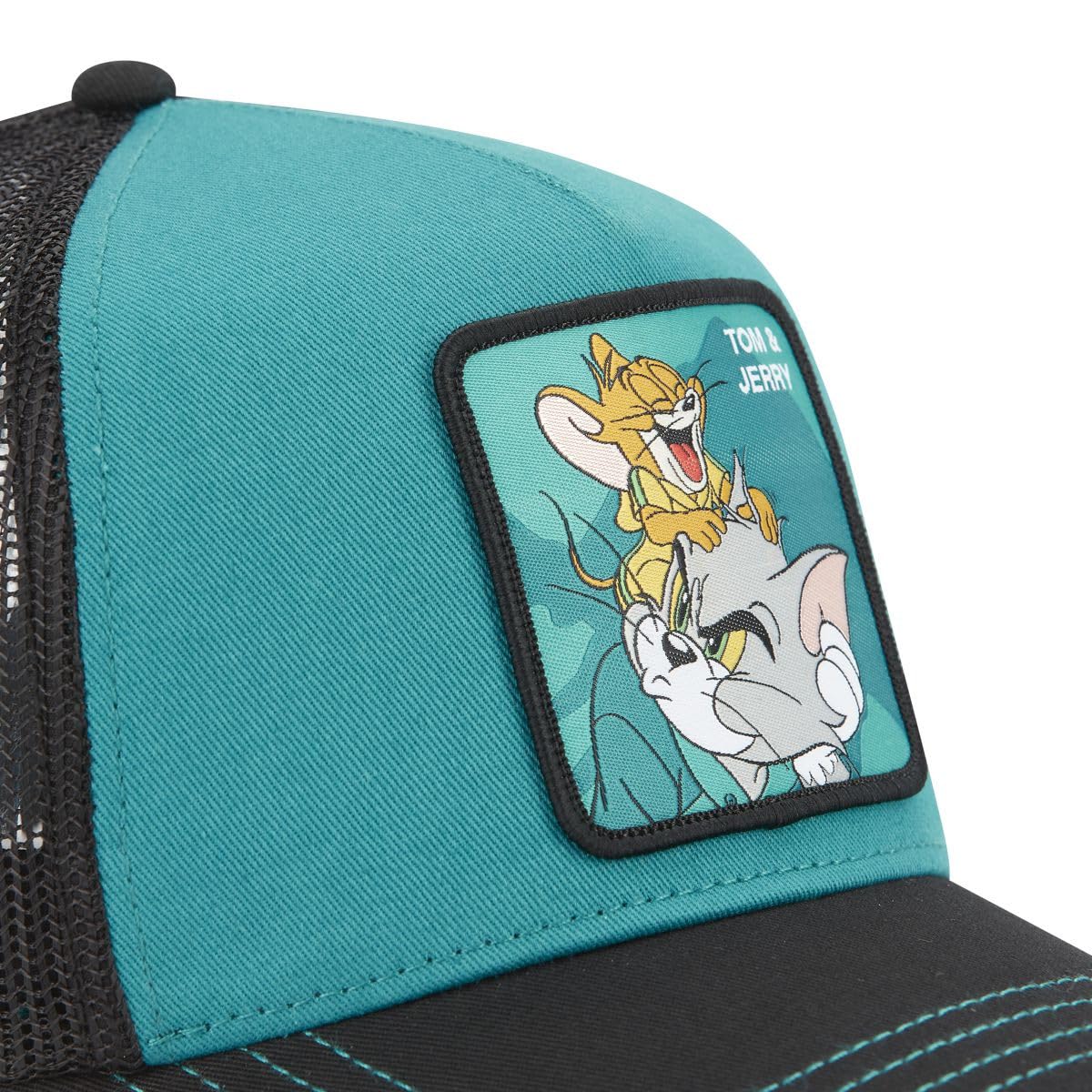 Capslab Gorra Trucker Tom & Jerry Laughing de béisbol Baseball