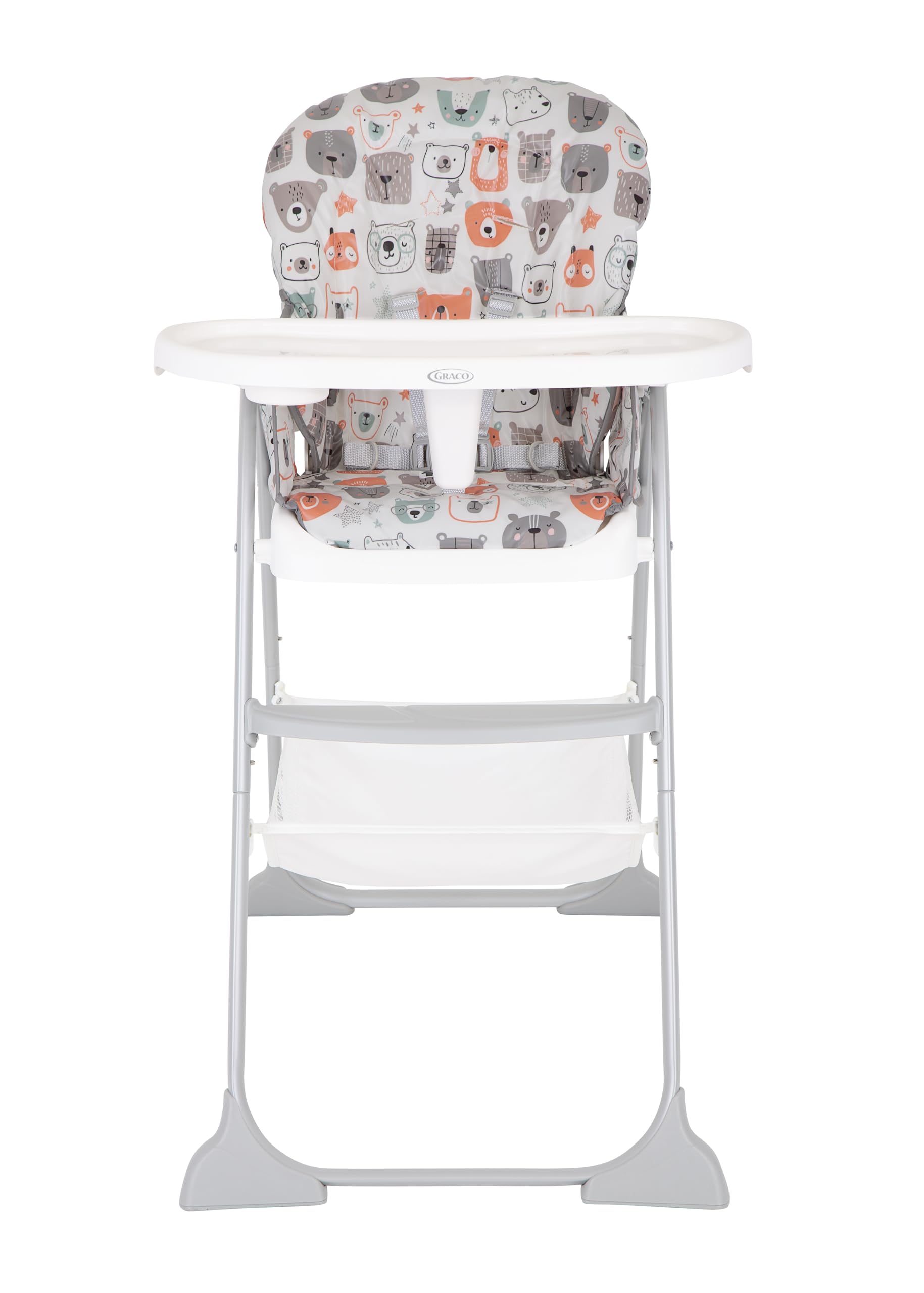 Graco SnackEase Trona de plegado rápido, reclinable, de los 6 meses a los 3 años aproximadamente (máximo 15 kg), estampado Up & Away