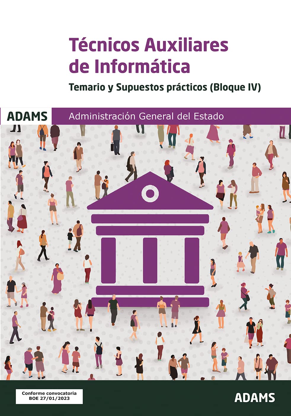 Técnicos auxiliares de informática - Temario y supuestos prácticos (Bloque IV): 4 (Cuerpo de Técnicos Auxiliares de Informática de la Administración General del Estado)