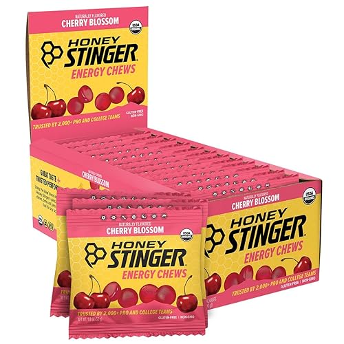Licuado de frutas Honey Stinger orgánica para mascar 18 onzas empaque de 12 unidades Licuado de frutas Honey Stinger orgánica para mascar 18 onzas empaque de 12 unidades