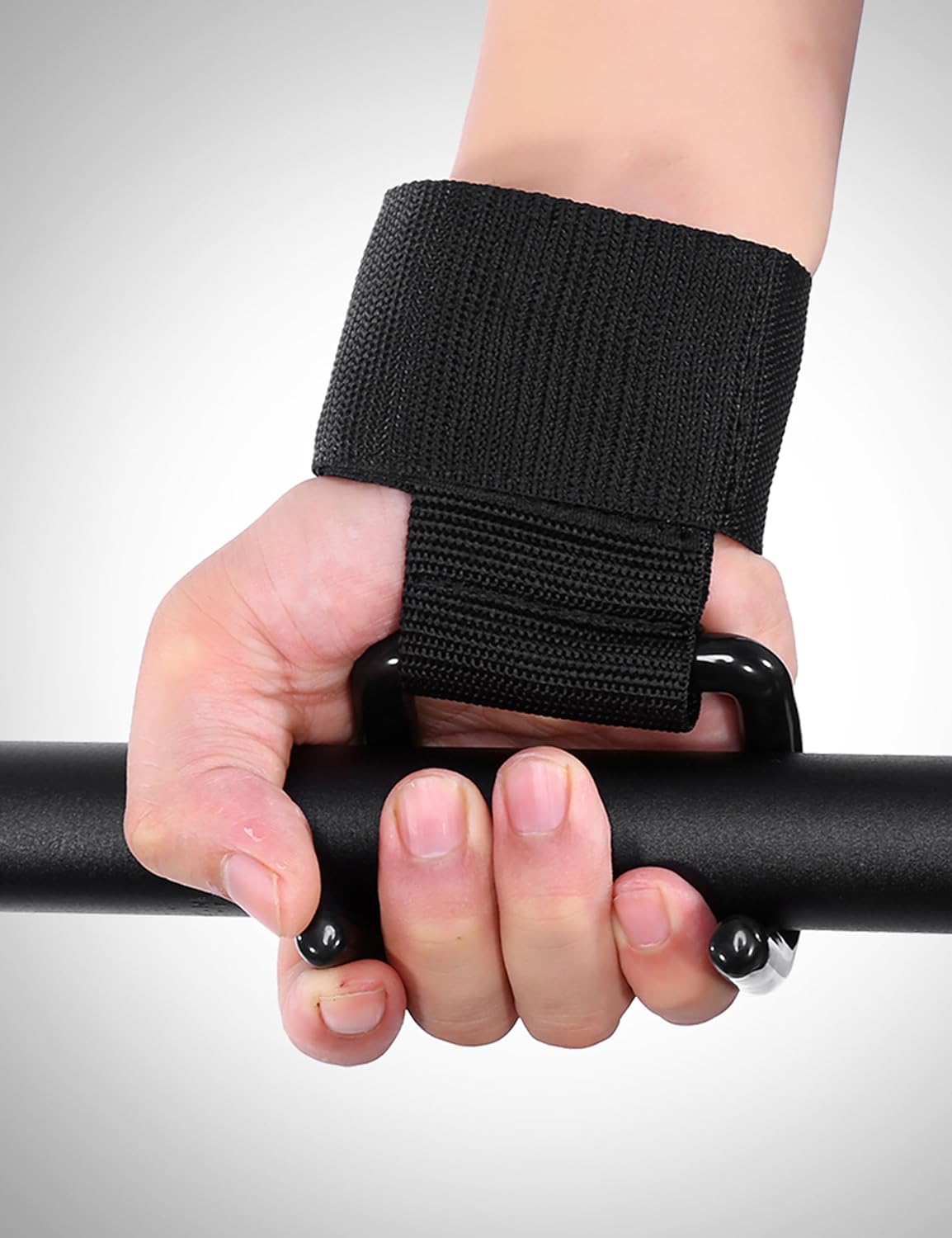 Weight Lifting Hooks, Weight Lifting Wrist Hook Straps, Heavy Duty Power Lifting Hooks Exercise Weight Cuffs, Deadlift Straps, Strength Training, Gym Workout Pull Up