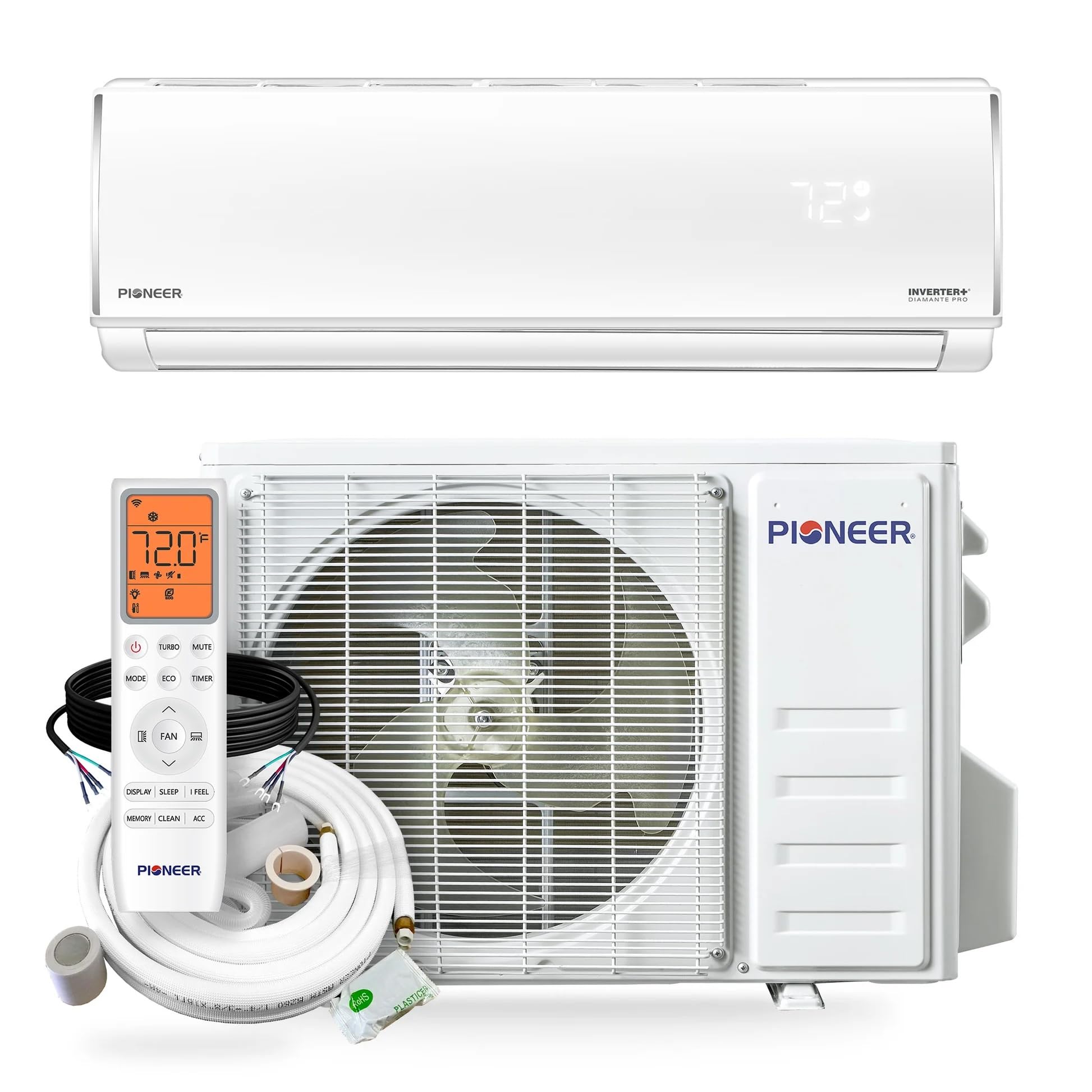 Pioneer Diamante Pro 18,000 BTU Mini-Split