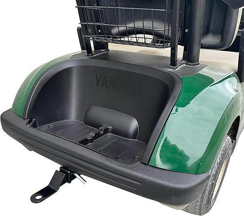 Vista 10 de Huskey Parts Company Heavy Duty Golf Cart Trailer Hitch for Yamaha Drive 2 2017-Up, Frame Mounted