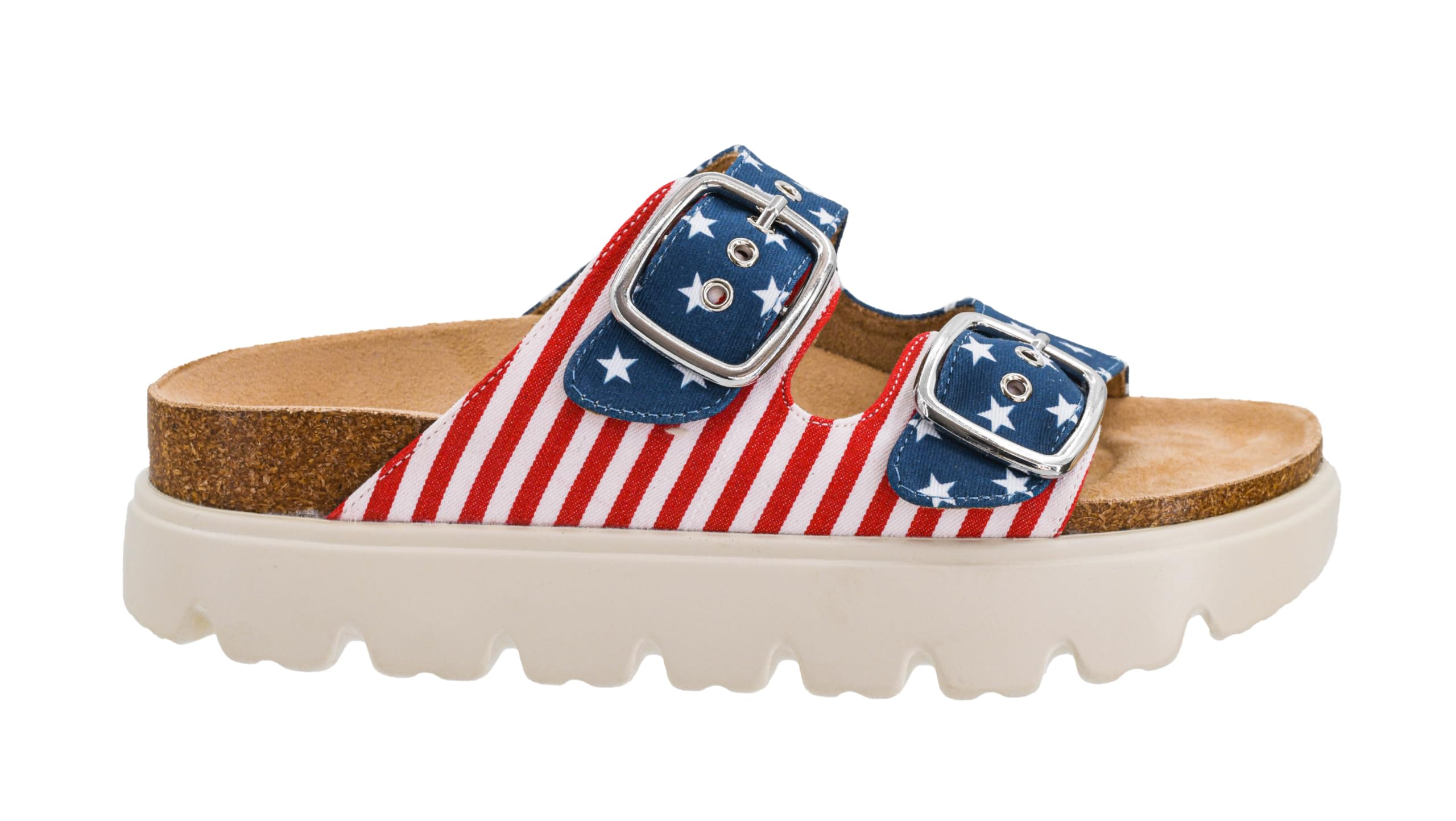 Corkys Footwear Hey Girl Womens 1 inch Rumor Has It Platform Sandals, Featuring Two Adjustable Buckles, A soft Footbed, And A Lug Outsole, Perfect For Summer