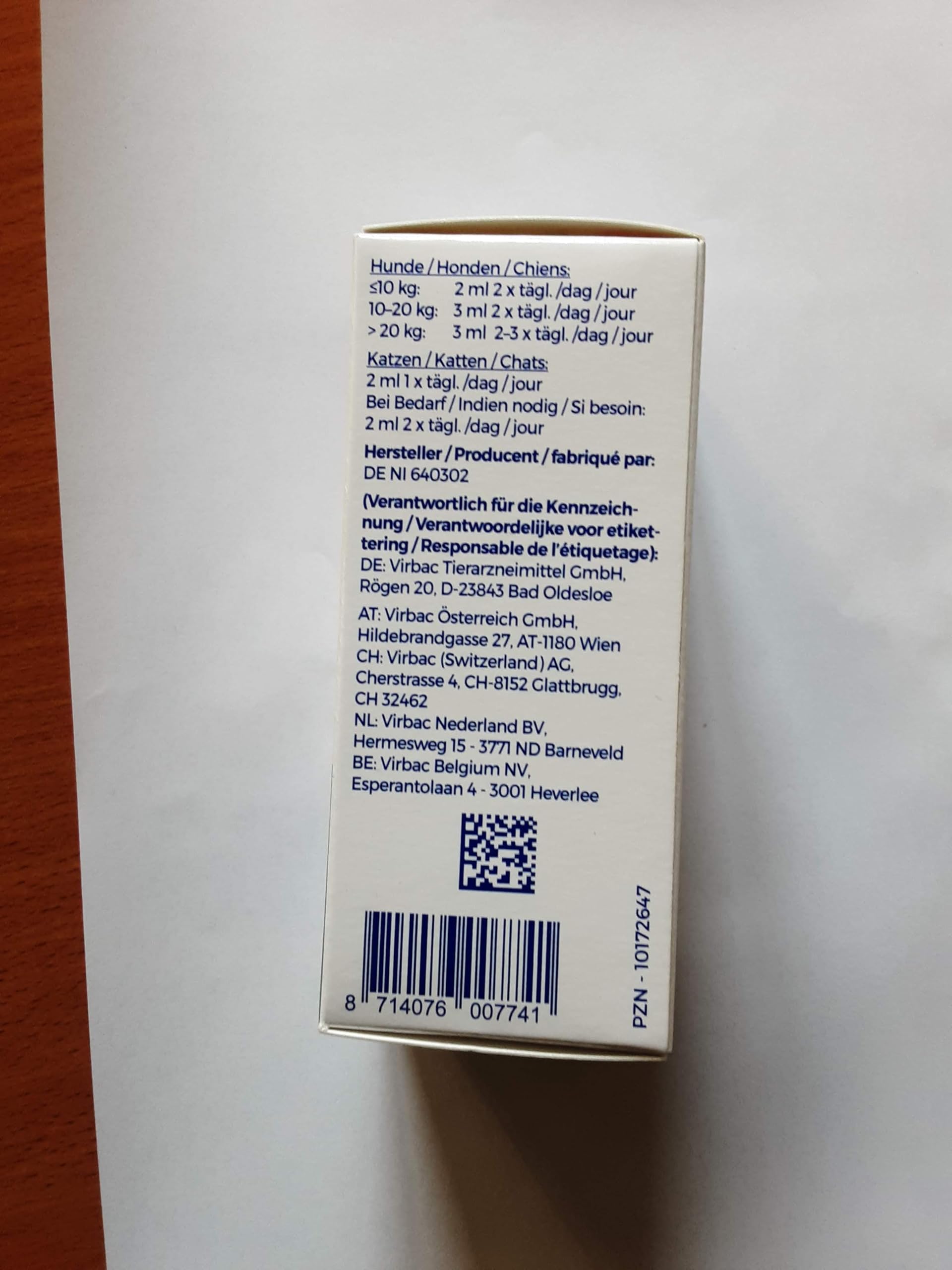 Virbac Pulmostat Akut | Paquete Doble | 2 x 100 ml | Jarabe para la Tos Completamente Natural para Perros y Gatos | con Berro, llantén, raíz de Regaliz y extracto de raíz de Quebracho