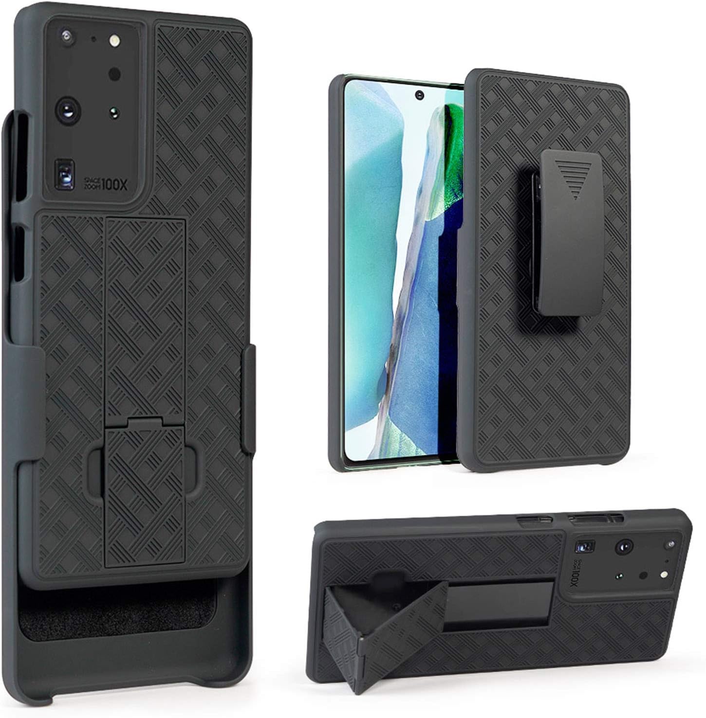 Samsung galaxy s21 ultra phone case with belt clip Clearance