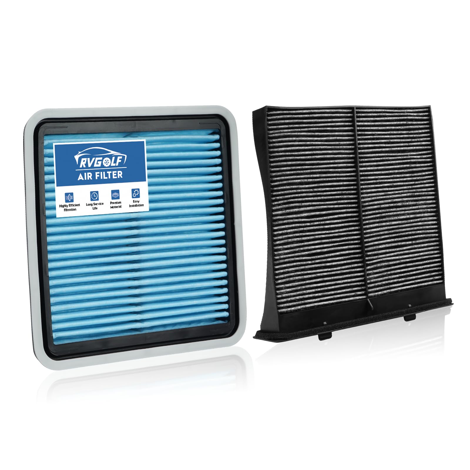 Engine+Cabin Air Filter Fit for 09-18 Forester, 08-16 Impreza, 13-21 WRX