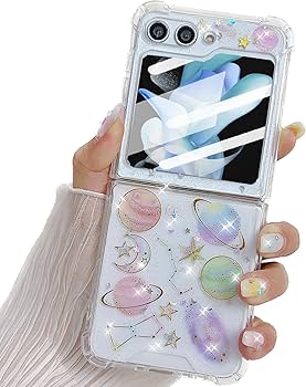 Amazon.com: Changjia for Samsung Galaxy Z Flip 7 FE/Z Flip 6 Clear