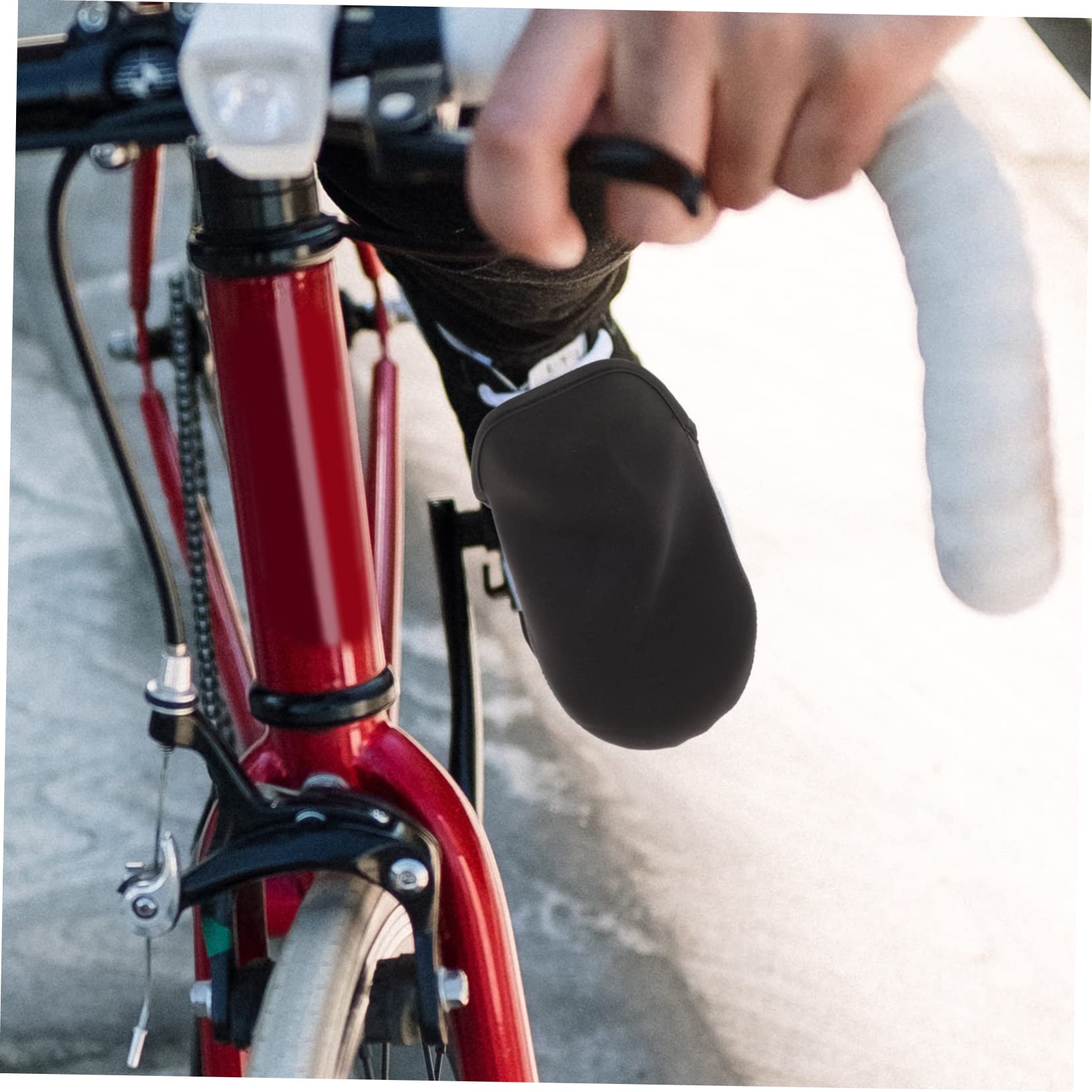 VICASKY 5sets Outdoor Riding Shoe Covers Windproof Warm Half Shoe Protectors for Bowling Cycling Durable Water Resistant Overshoes for Cold Weather Activities 2pcs*5