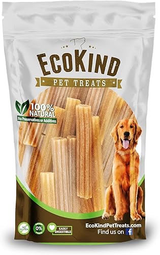 Miniatura 3 de EcoKind Pet Treats Masticables de churro prémium con sabor a mantequilla de maní  Masticables naturales de queso de yak del Himalaya para perros