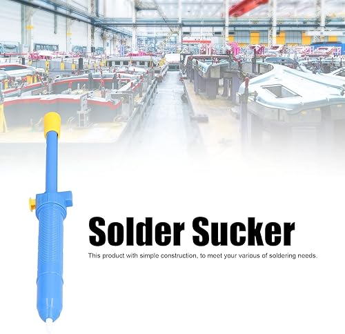 Miniatura 2 de Mini Soldador Soldador Mecha Desoldadora Bomba de Soldadura Soldador Manual de mano Potente Herramienta de succión de estaño para