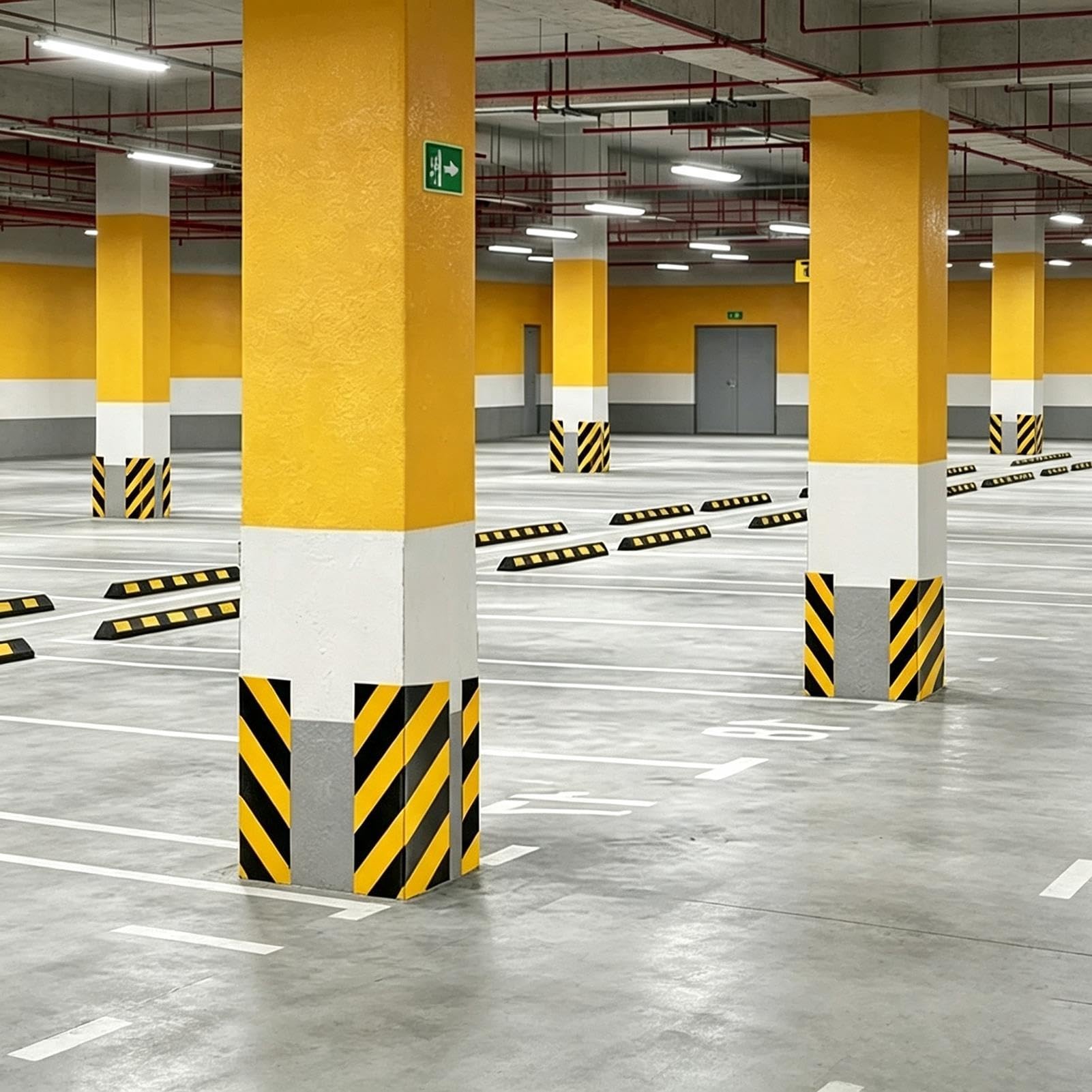 Protection d'angle en Mousse pour Mur De Garage en Forme De L