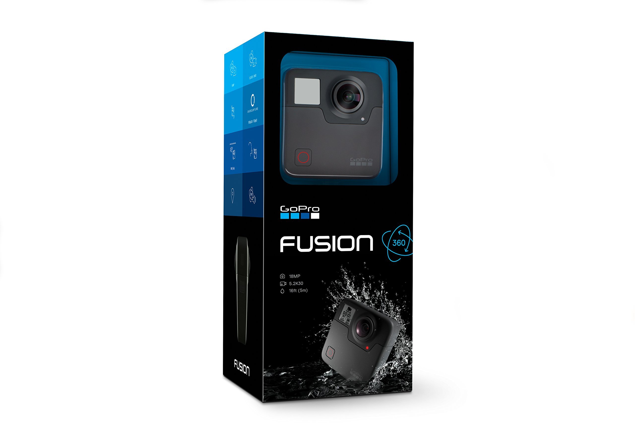 GoPro Camera Fusion - 360 Waterproof Digital VR Camera with