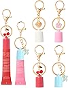 Limpskys keychain cap for Summer Fridays 0.5 Oz Lip Balm,lip gloss cap keychain（No Lip Balm）