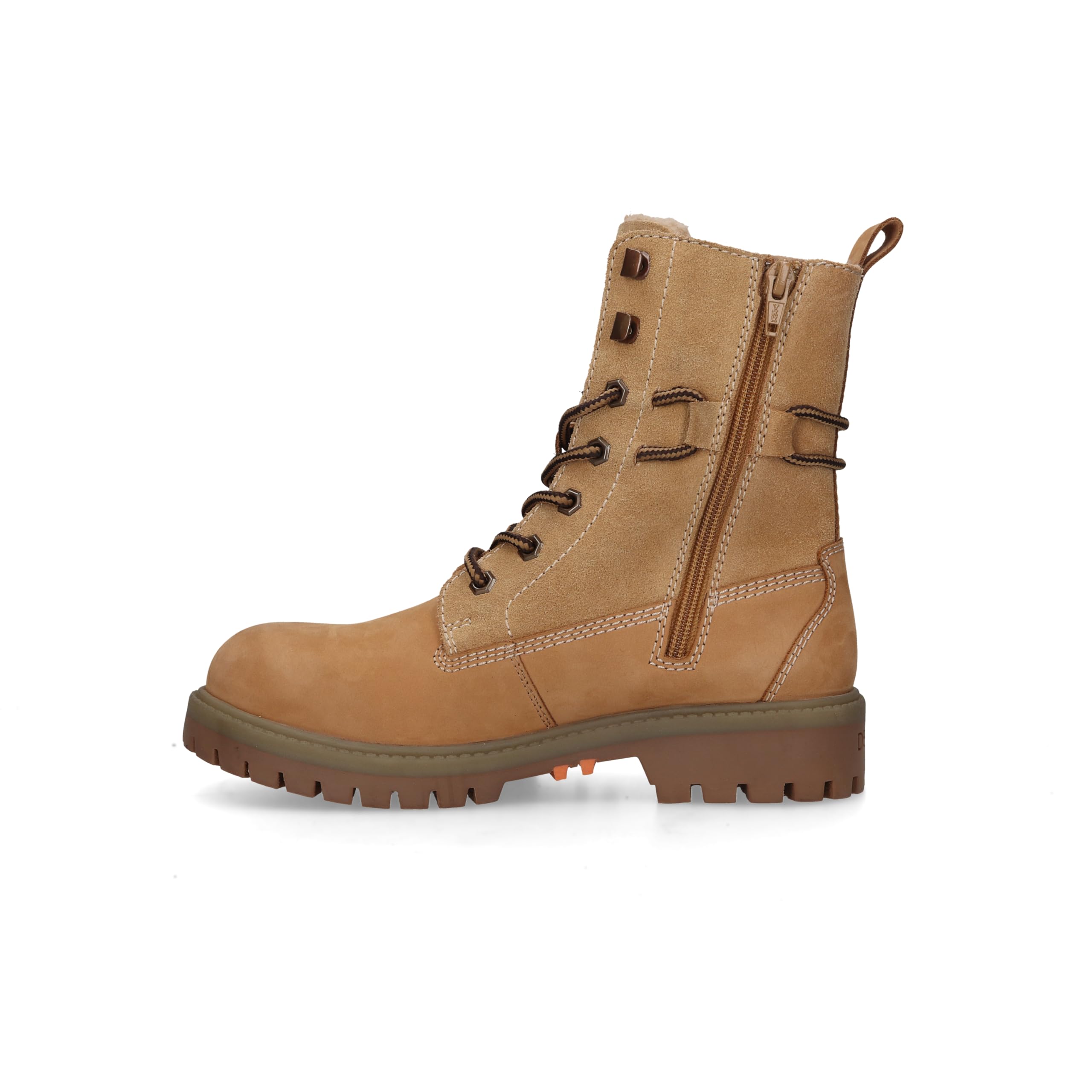 Dockers by Gerli Damen Erwachsene Schnür-Stiefeletten 53AX307 Weite normal Reißverschluss