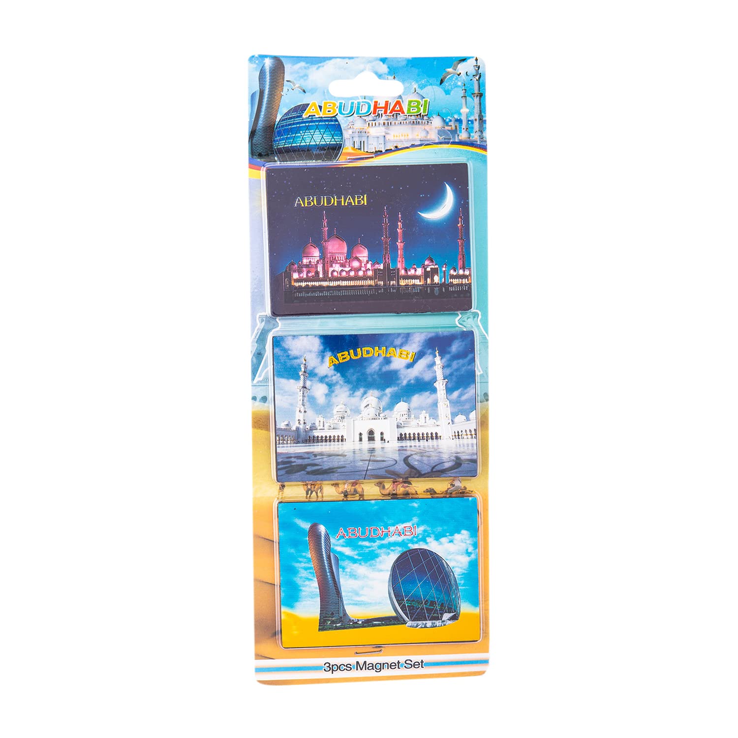 AKDC Dubai Décor Magnet 3Pcs