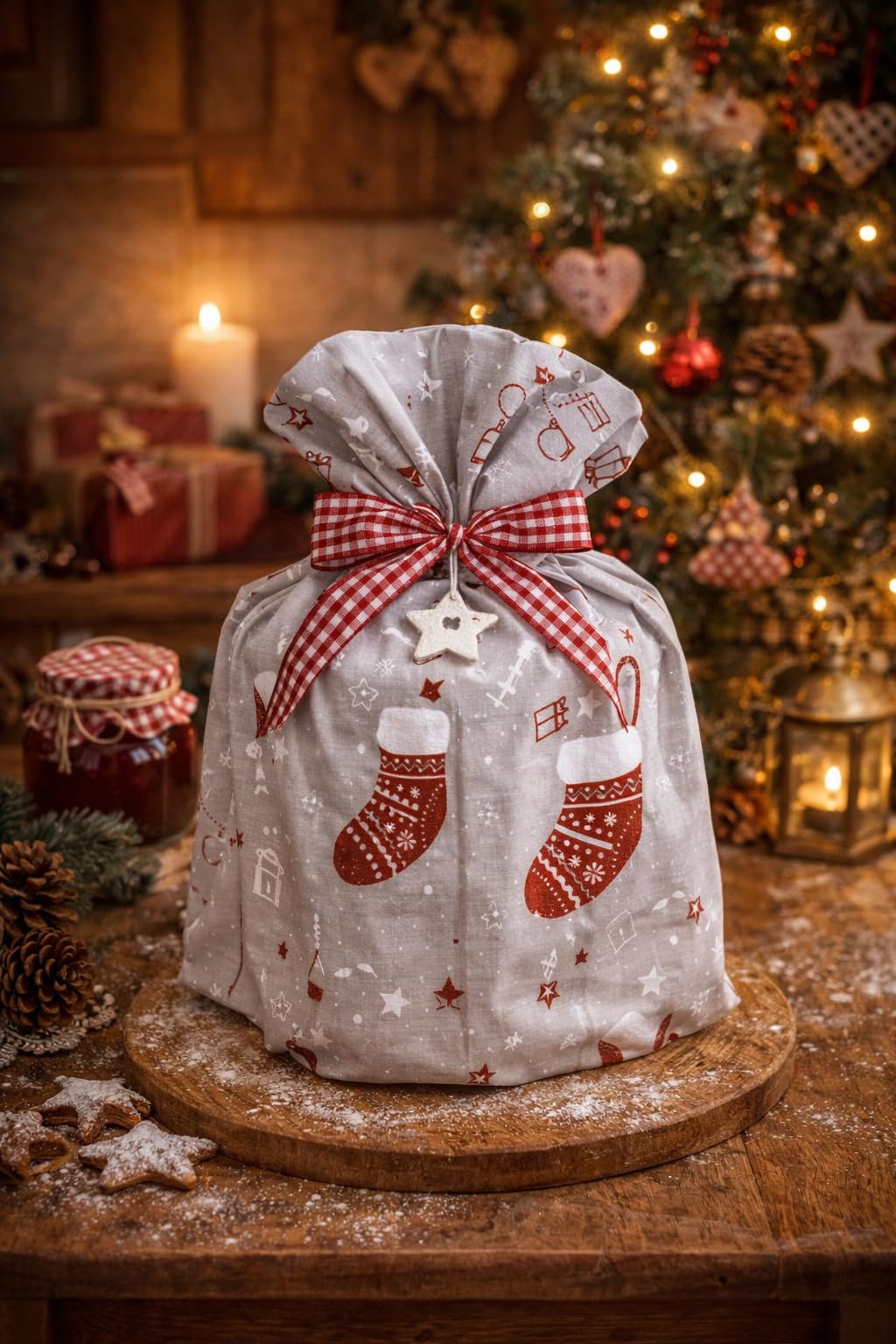 Zambaiti Weihnachts-Geschirrtücher, 12 Stück. Küche, Haushalt & Wohnen