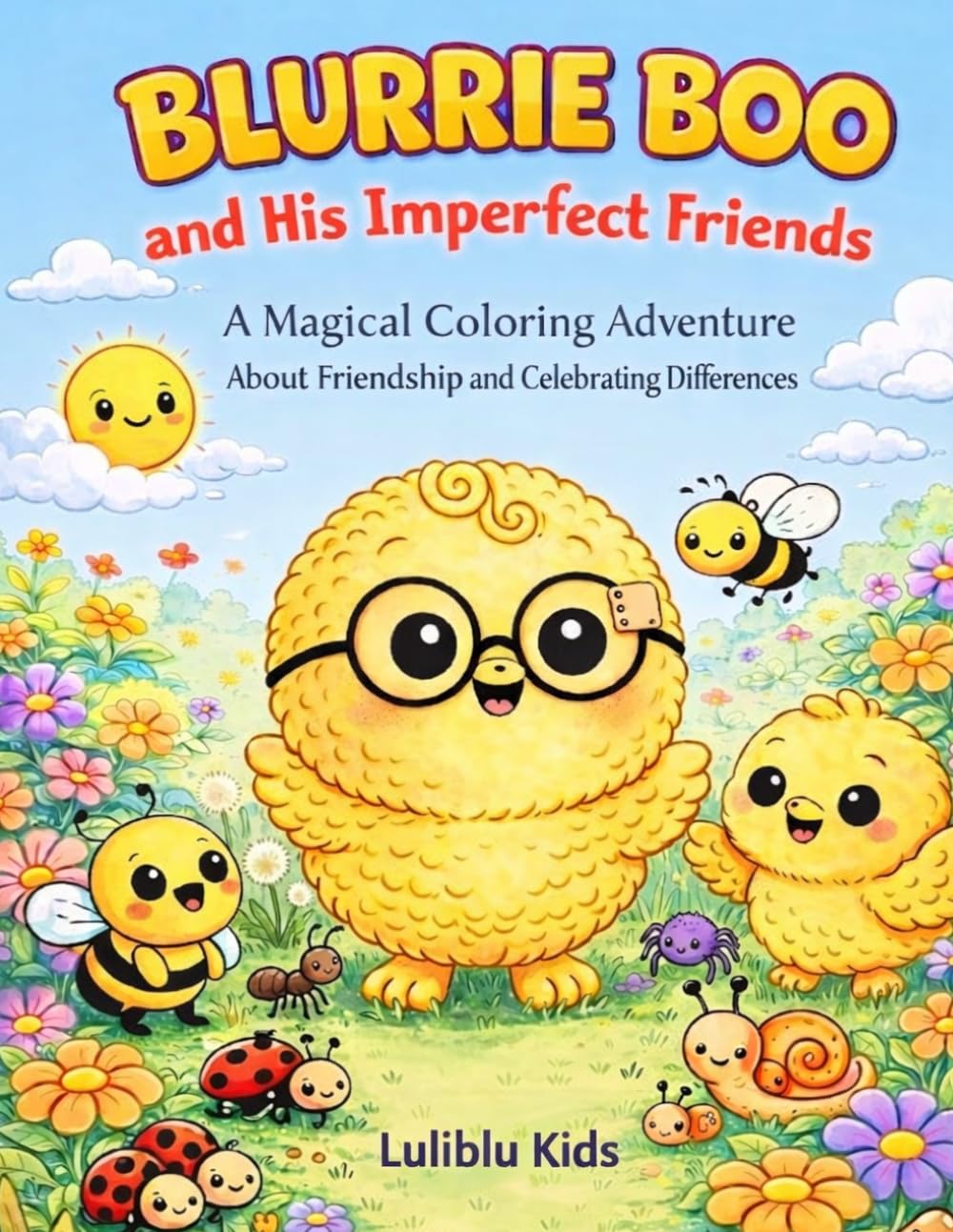 Blurrie Boo and His Imperfect Friends: A Magical Coloring Adventure About Friendship and Celebrating Differences
