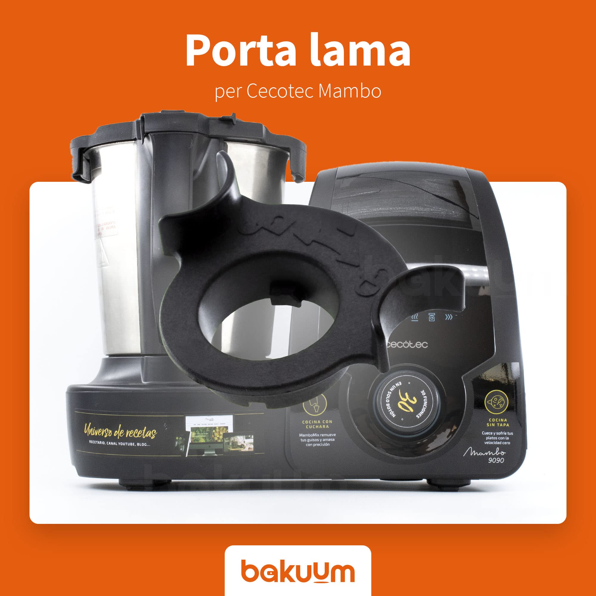 Roboparts® Lama Per Cecotec Mambo Modelli 6090 Black/6090 Silver/7090