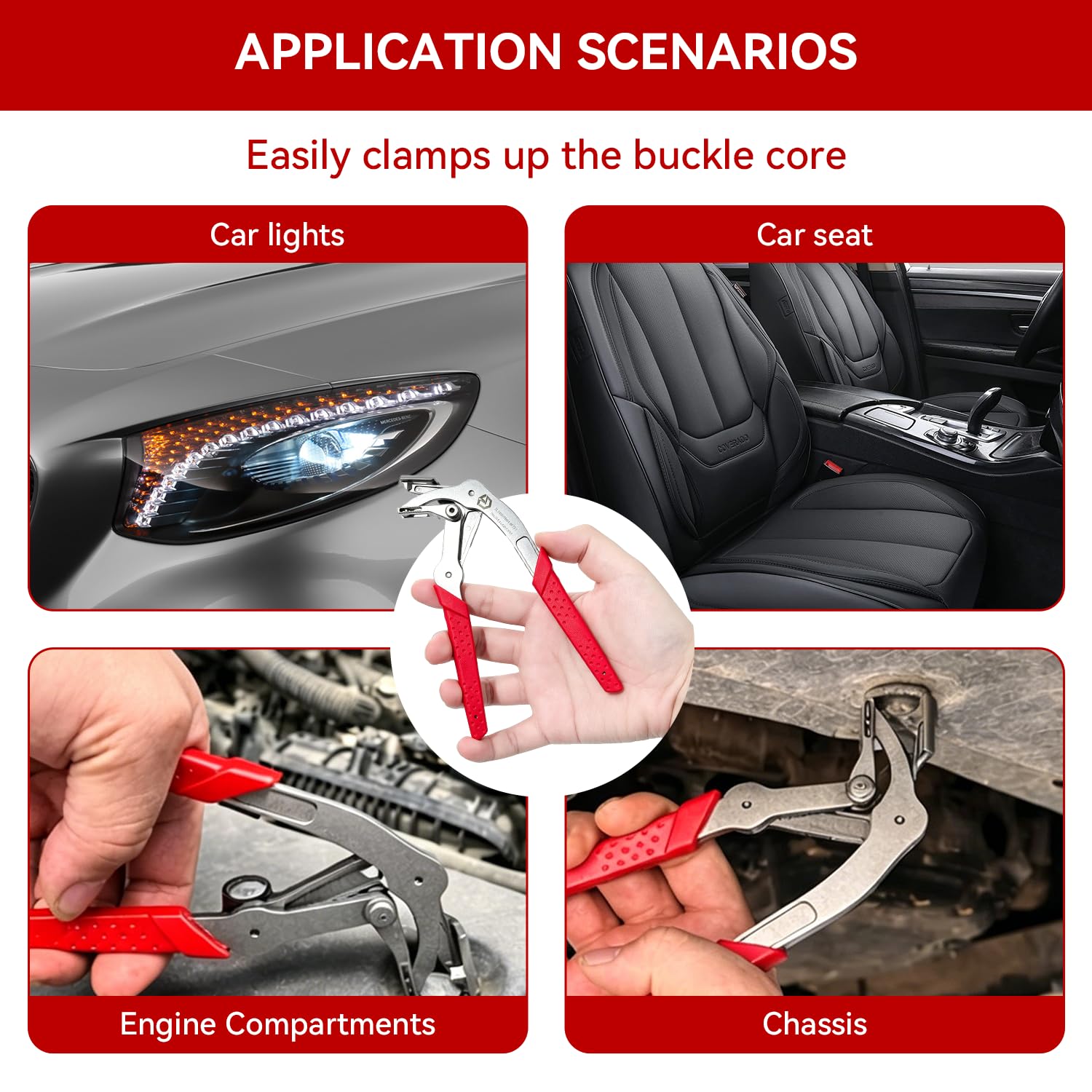 Car Clip Pliers - Remove Fasteners & Panels Easily -5