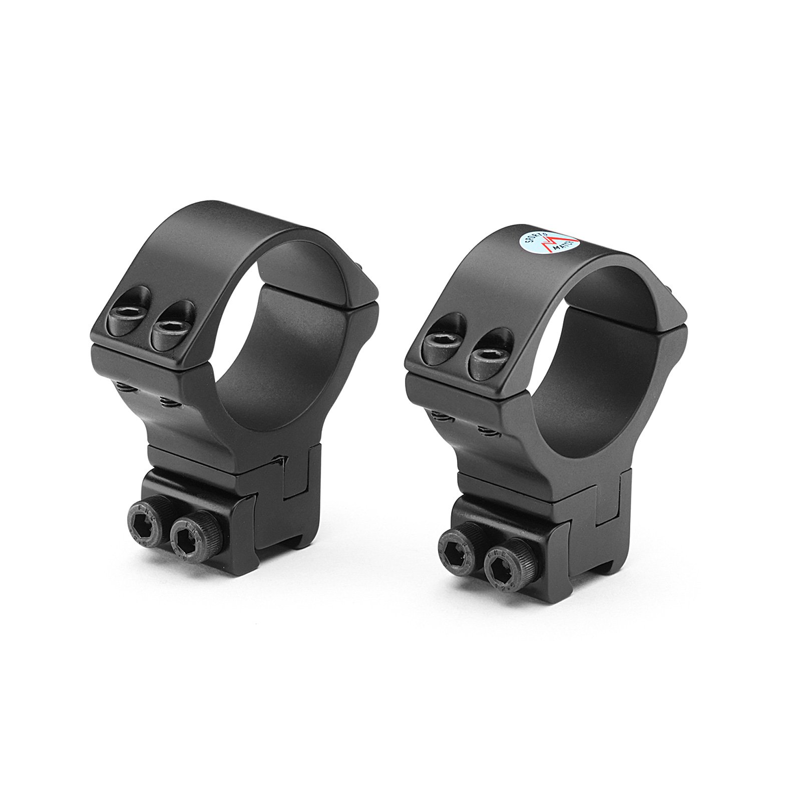 Sportsmatch ATP34 34mm Tube 2 Piece Double Clamp Mounts High 9.5 11.5 Dovetails