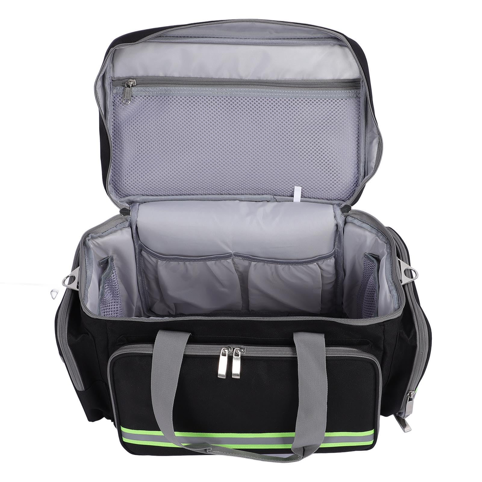 Kit Di Pronto Soccorso Kit Di Emergenza Vuoti, Usura Impermeabile Resistenza Alla Striscia Riflettente Di Pronto Soccorso a Grande Capacità Per Viaggi, Casa, Automobile, Escursioni(solo Borsa)