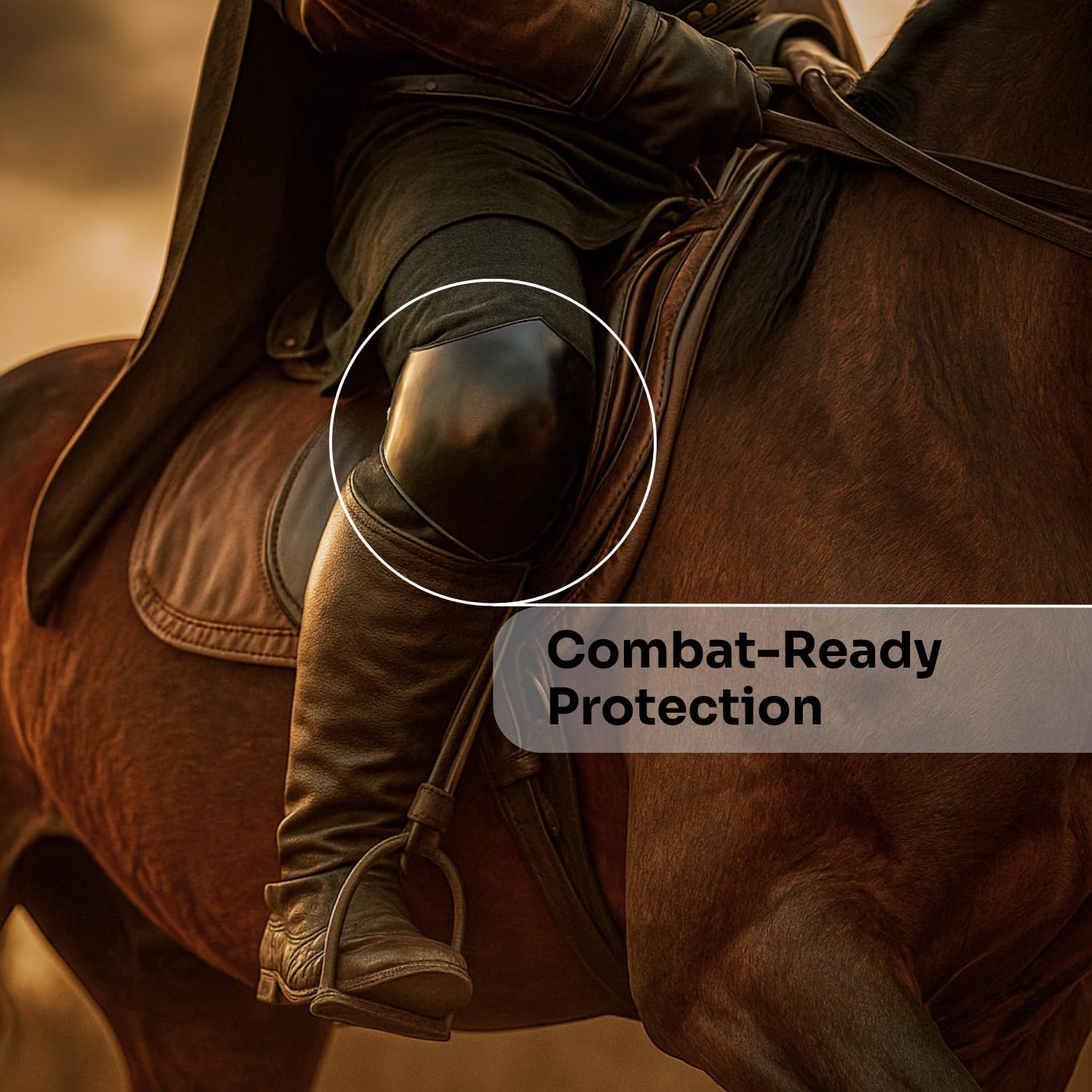 Medieval Knight Steel Knee Armor Cops - Fully Functional Battle-Ready Wearable Armour for Reenactment, Role Play, Cosplay, and Historical Costume