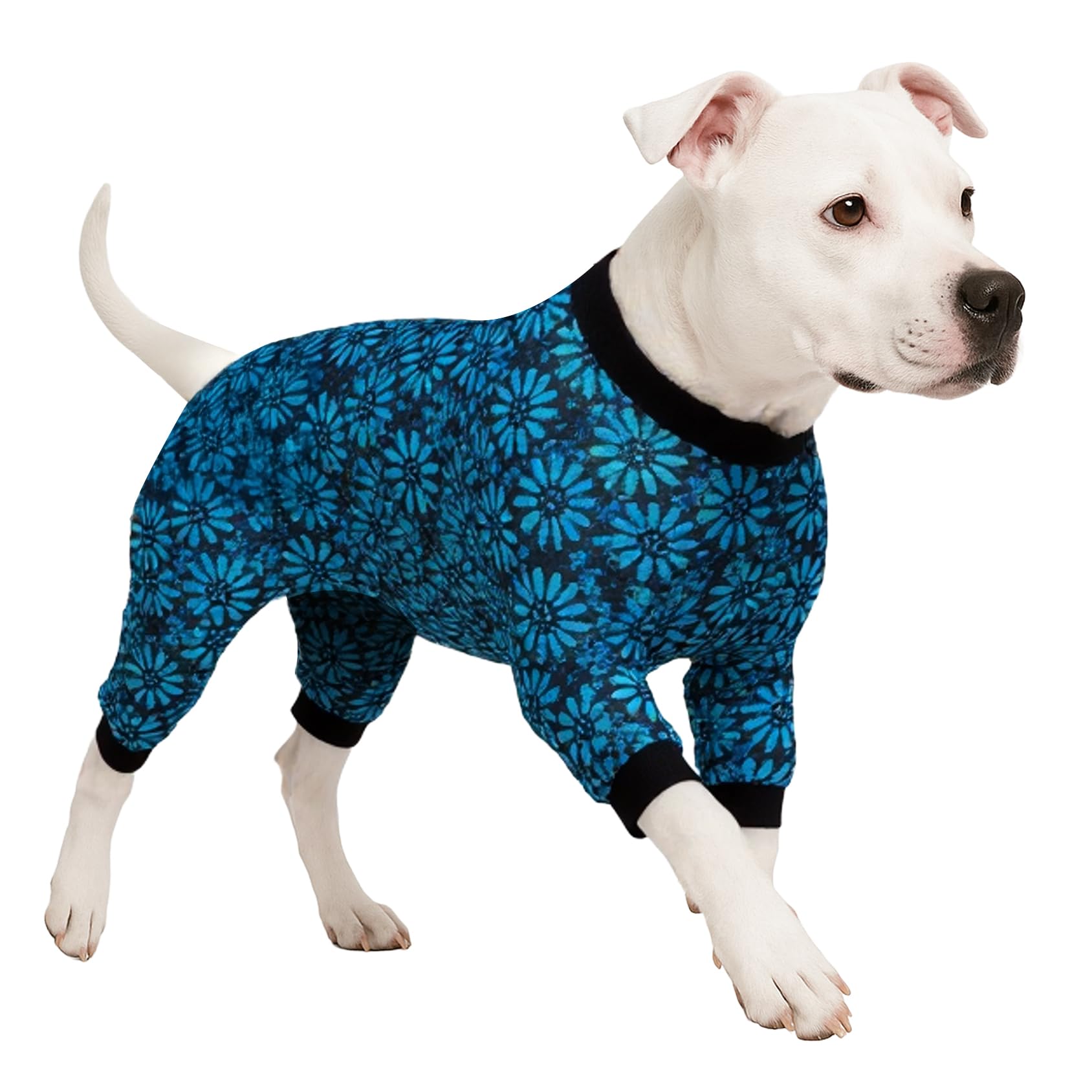 Pyjama 4 pattes pour gros chien contre les UV | Combinaison extensible légère taille M