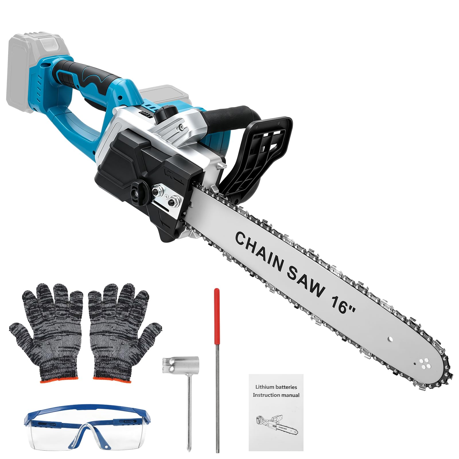 Tronçonneuse sans fil 40,6 cm pour Makita 18V (sans batterie)