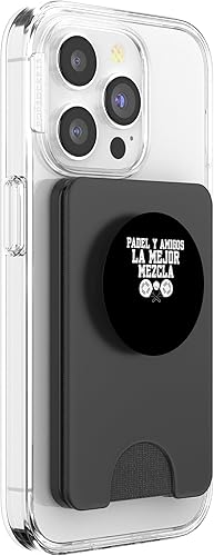 Miniatura 4 de Padel Y Amigos La Mejor Mezcla Padel Racquet Paddle PopSockets PopWallet for MagSafe