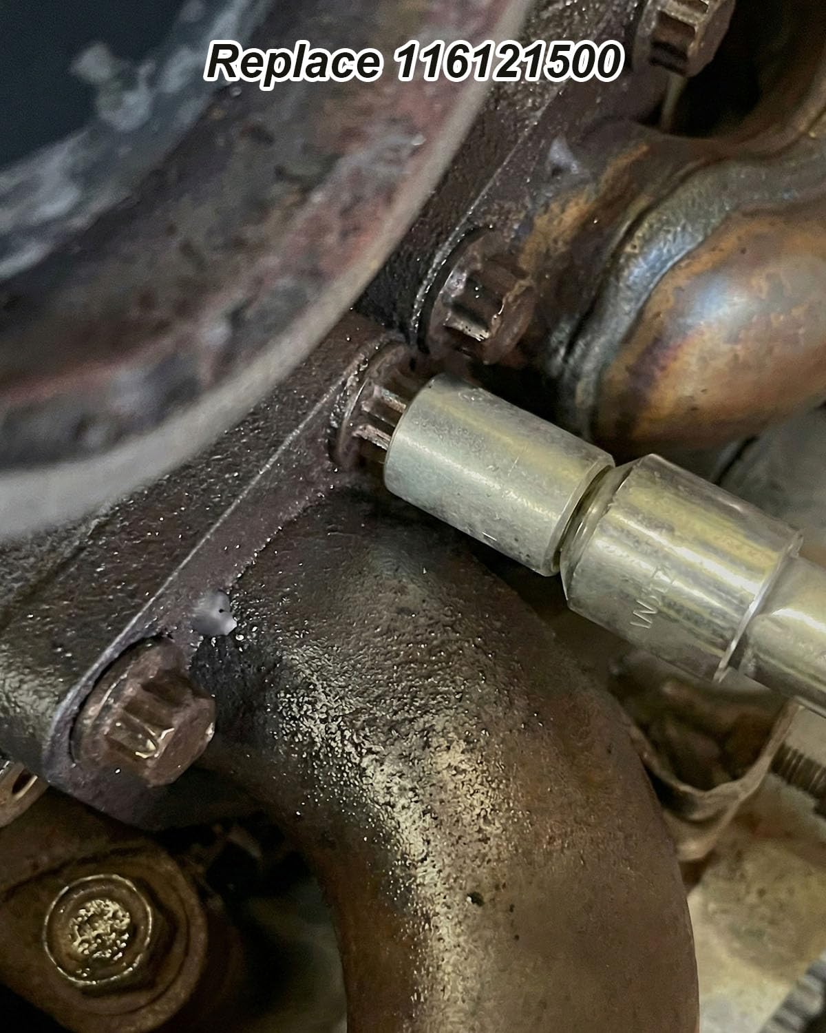 Up Pipe Bolt Set 12 Fit for GMC Sierra 2500/3500 Duramax Chevrolet Silverado 2500/3500 6.6L LBY LLY LBZ LMM LML Duramax Diesel 2001-2016