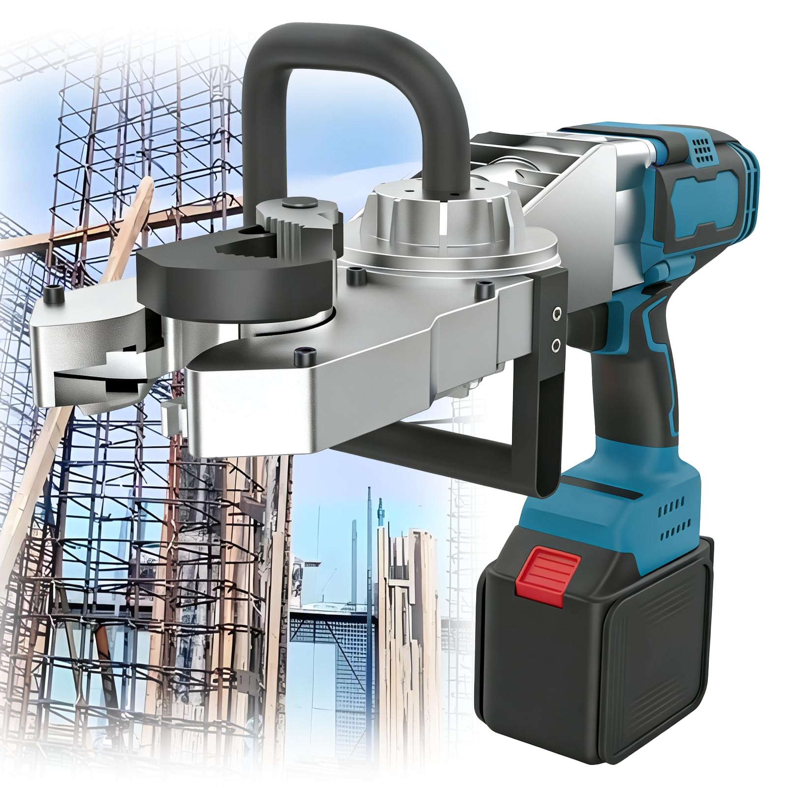DongDongQiang Cordless Electric Pipe & Rebar Coupler Wrench