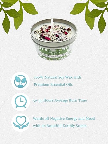 Vista 5 de TOMOKO - Producto de salvia blanca para purificación