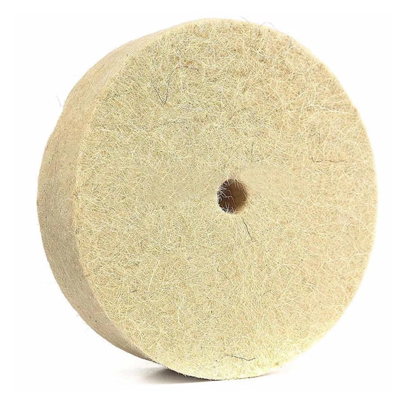 Rueda pulidora de fieltro de lana de 4 pulgadas, herramienta giratoria con almohadilla de disco, 100x20mm