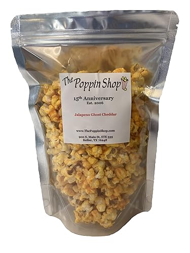Miniatura 2 de The Poppin Shop Palomitas de maíz cheddar gourmet de jalapeño
