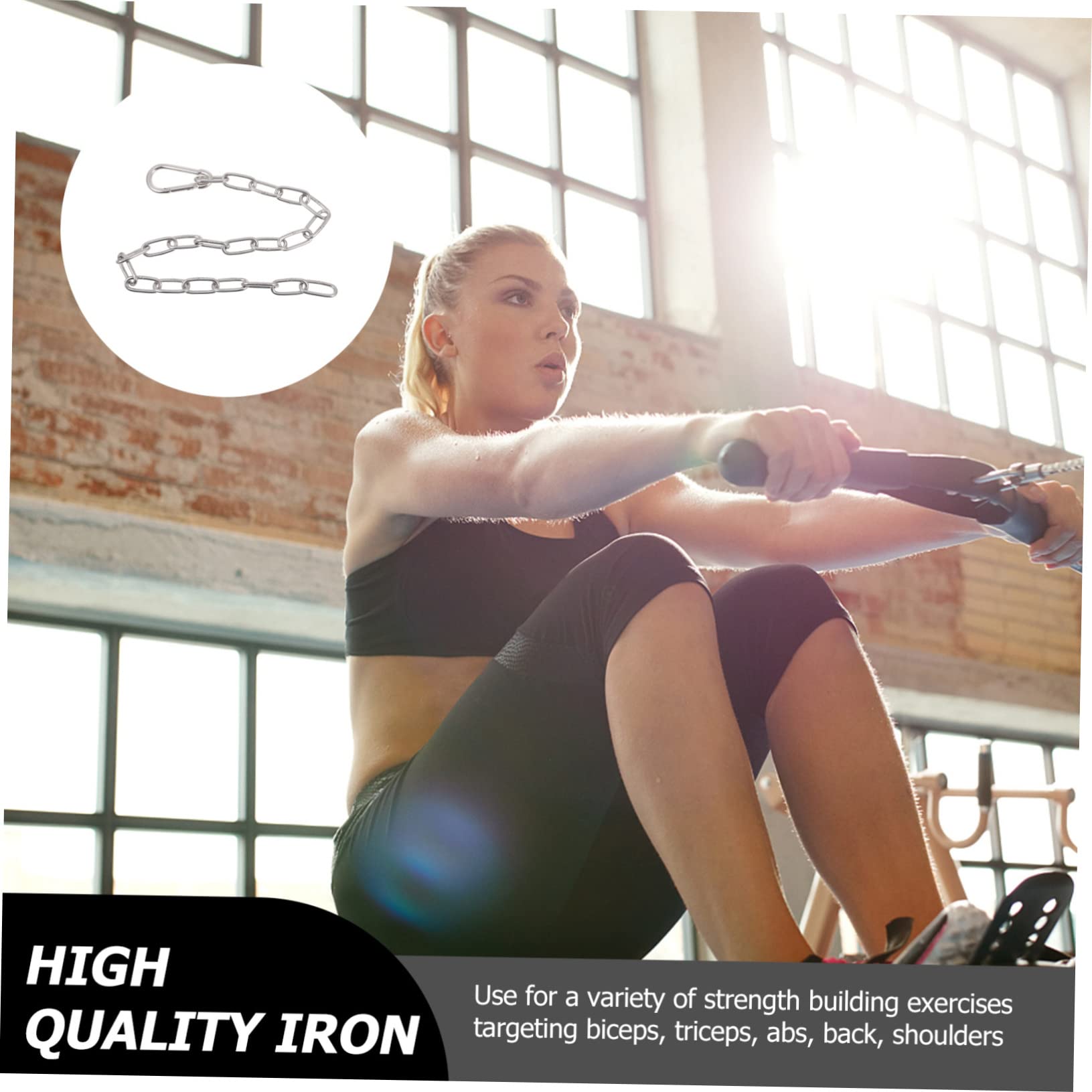 Amazon.co.jp: SKISUNO 延長チェーン ウェイトリフティングチェーン