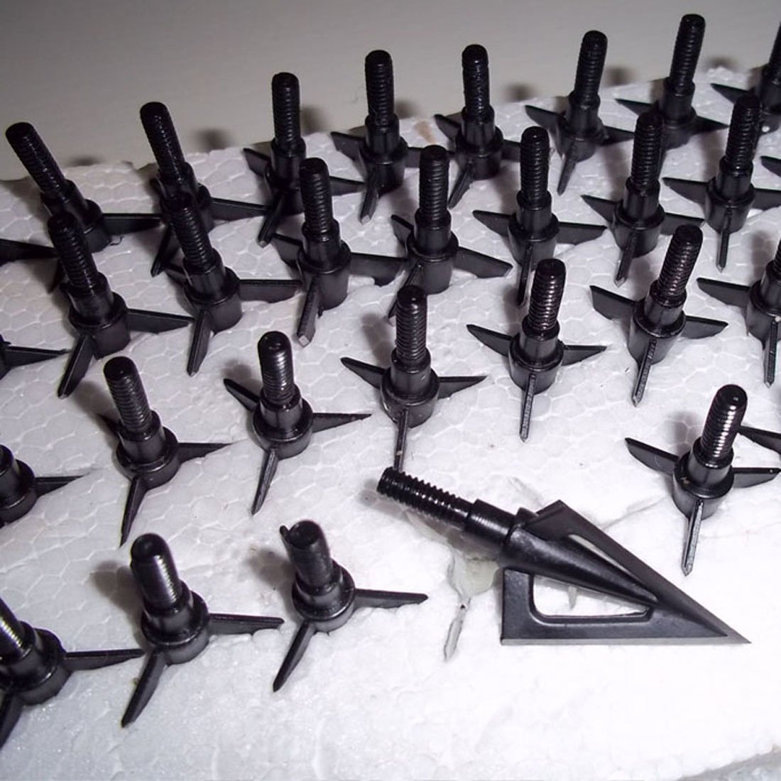 Pointes Chasse Diamètre 2 Pouces 6 Pointes De Flèche Broadhead 2 Lames 100 Grains - Pour Chasse à L'arc - Neuf Pointes Chasse Arc Pointes Chasse Diamètre 2 Pouces 6 Pointes De Flèche Broadhead 2 Lames 100 Grains - Pour Chasse à L'arc - Neuf Pointes Chasse Arc
