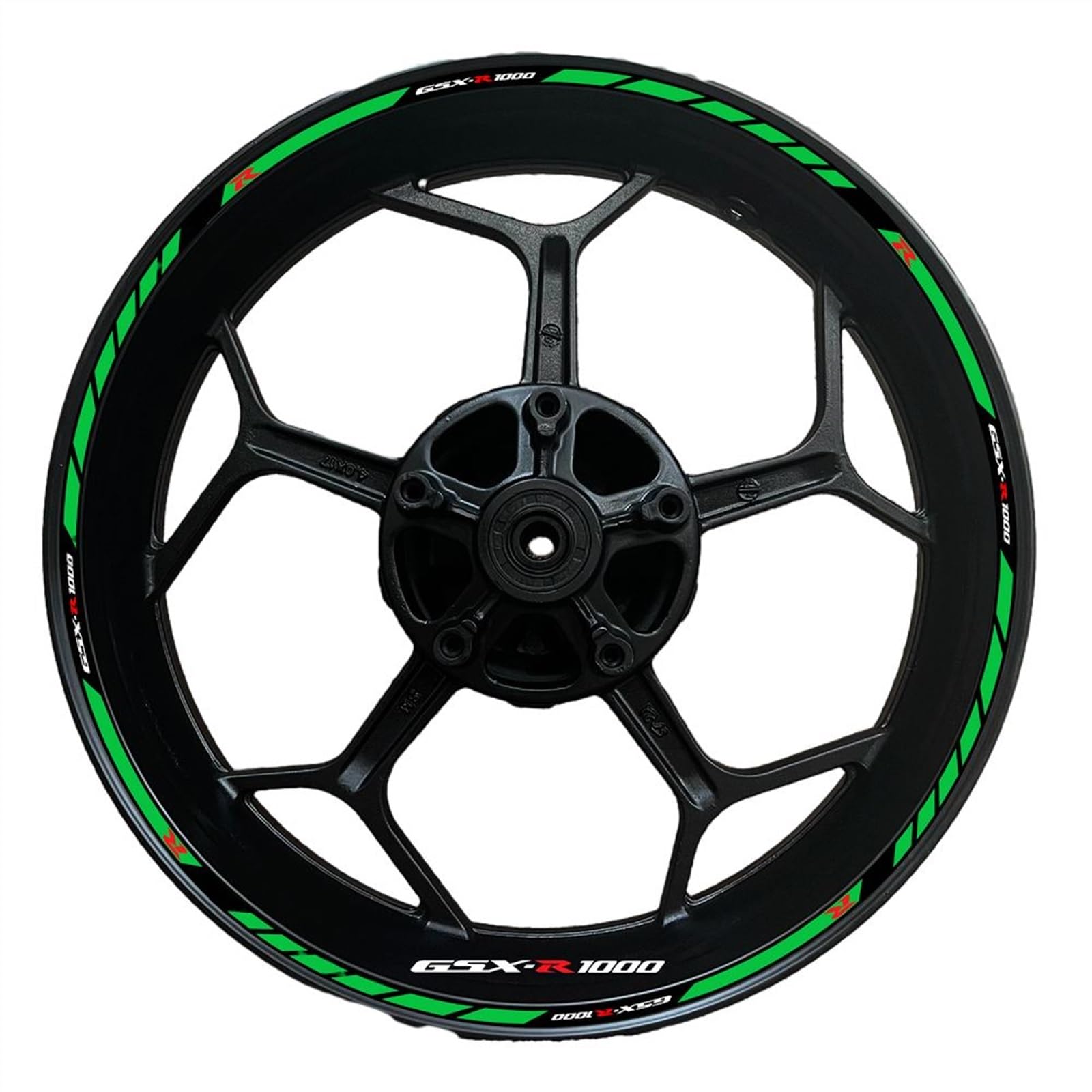 Applique for GSXR1000/R/1000R/S for S&uzuki Motorcycle Rim Decals for Gsx-r 1000 S Wheel Hub for Gsxr1000/R1000 Reflective Stickers(17)