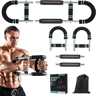 Gecool Twister Arm Trainer,Adjustable Resistance Bar for Full Body Workout, Arm Strengthener for Men & Women, Fitness Equipment for Strength Training