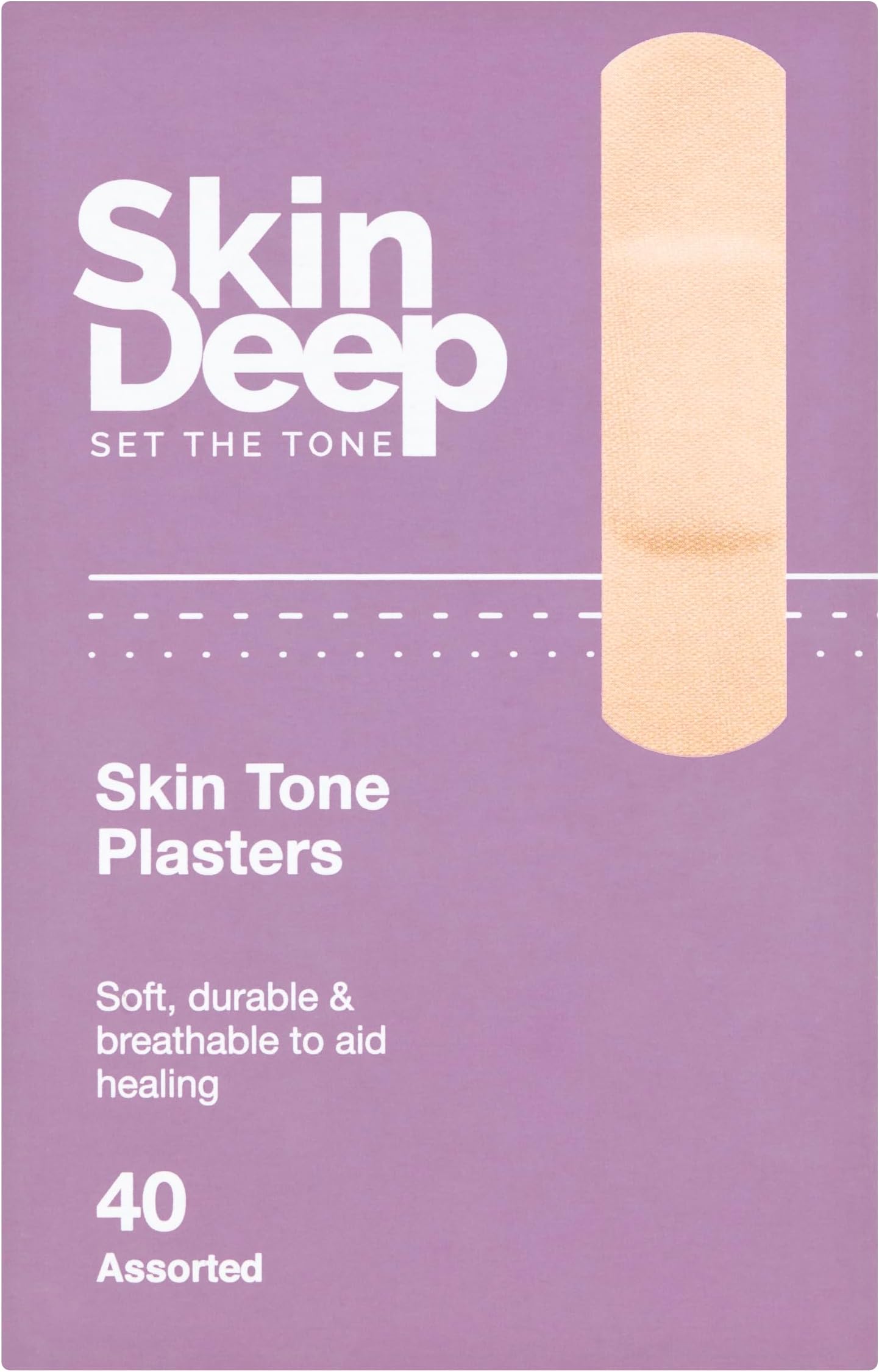 40 Skin Tone Plasters Assorted