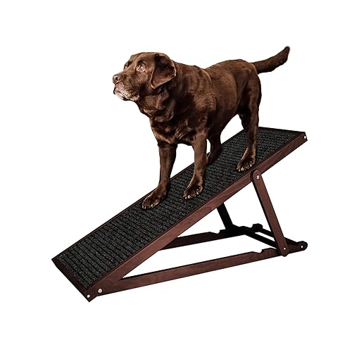 Rampe pour Chien et Chat - Échelle en Bois Pliable