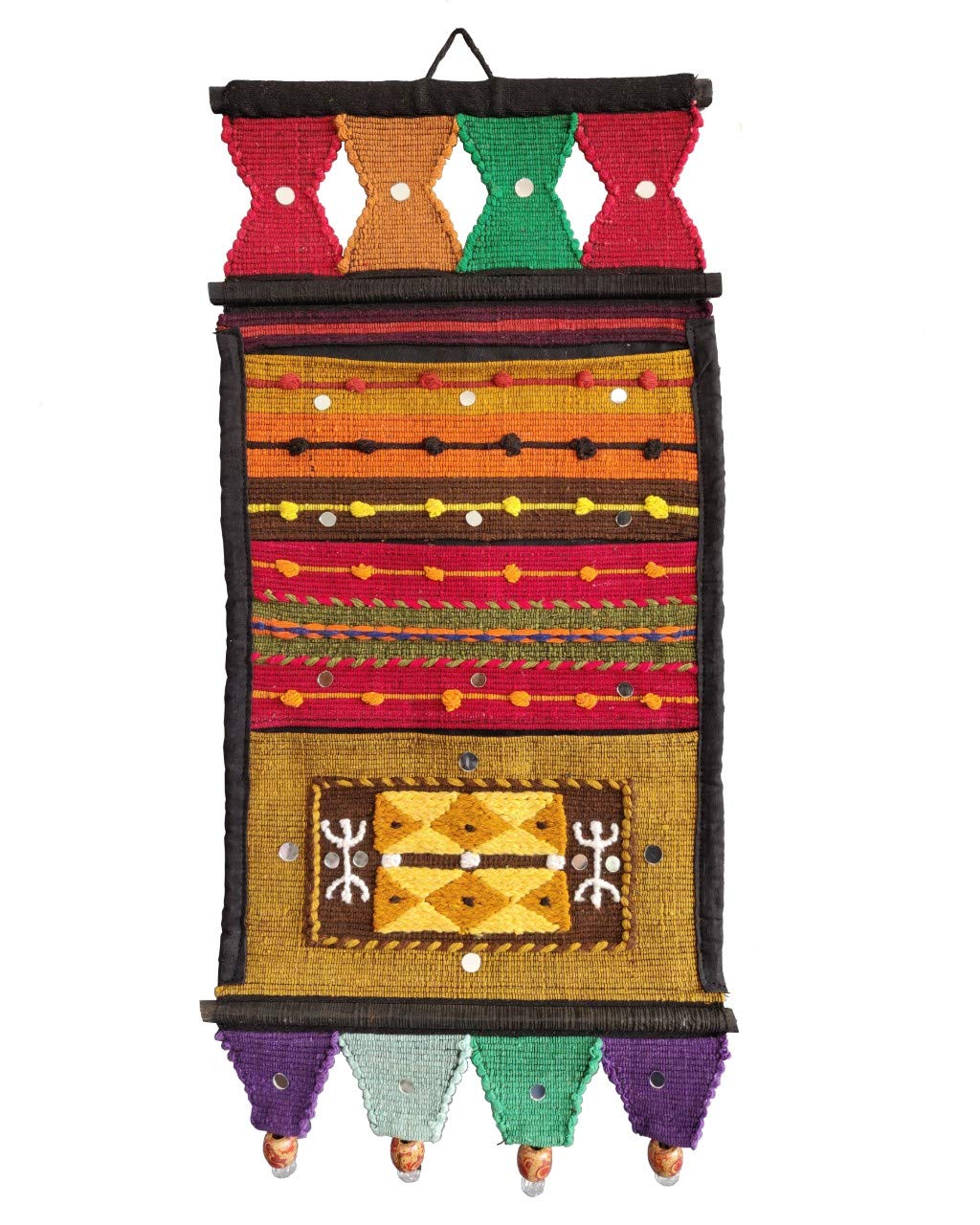 Handloom Cotton Magazine Tapestry - Wall Decor -2
