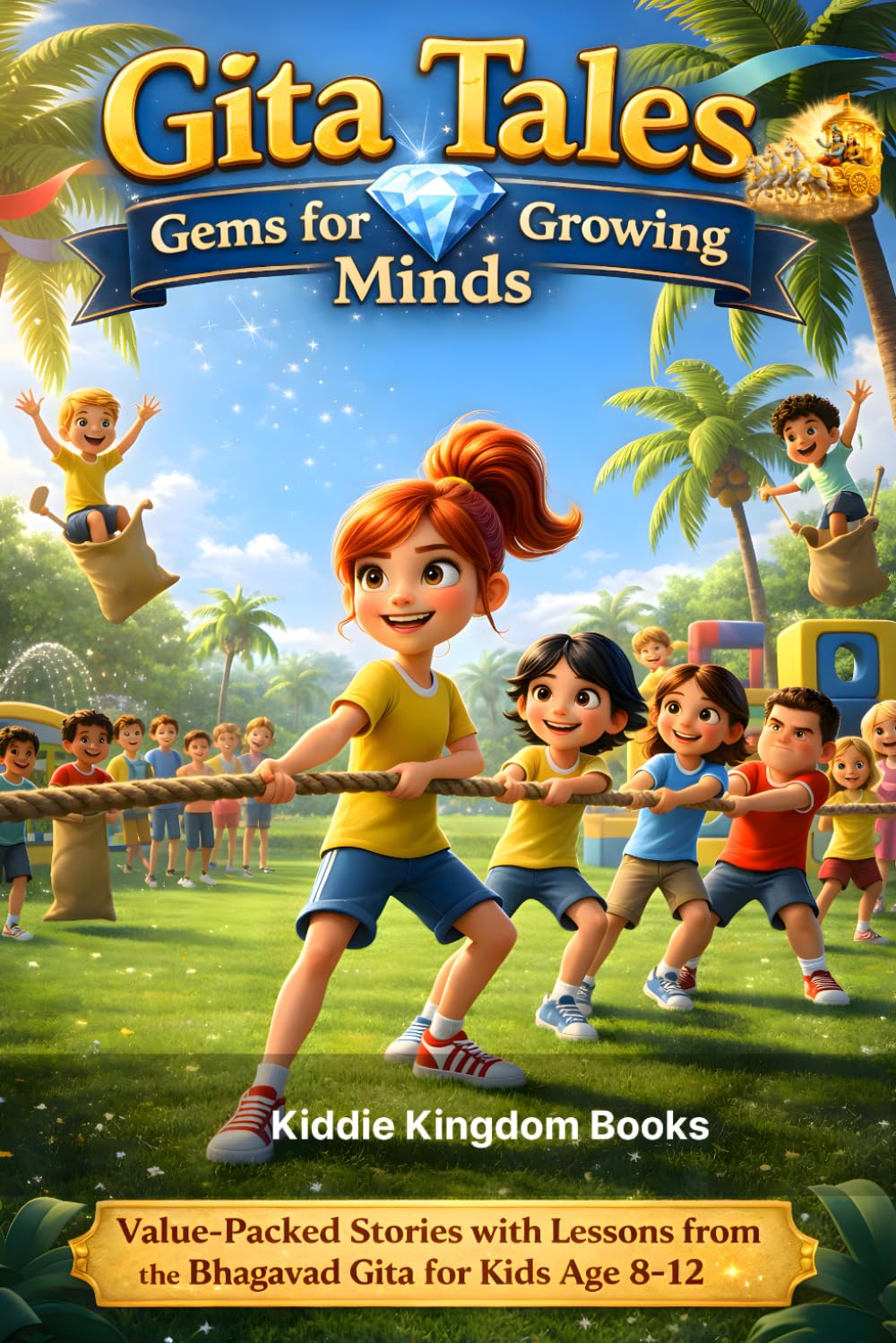 Gita Tales: Gems for Growing Minds: Value-Packed Stories with Lessons from the Bhagavad Gita for Kids Age 8-12 (Wisdom & Moral Tales for Kids)