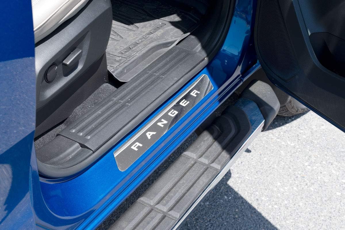 Blue Oval Industries 2019-2020 Ranger Supercrew OEM Polished Door Sill Plates
