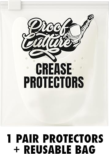 Miniatura 14 de 2 pares de protectores de arrugas para zapatos compatibles con Nike Air Force 1, Jordans, Dunks y más - Tamaño pequeño - Cómodas inserciones