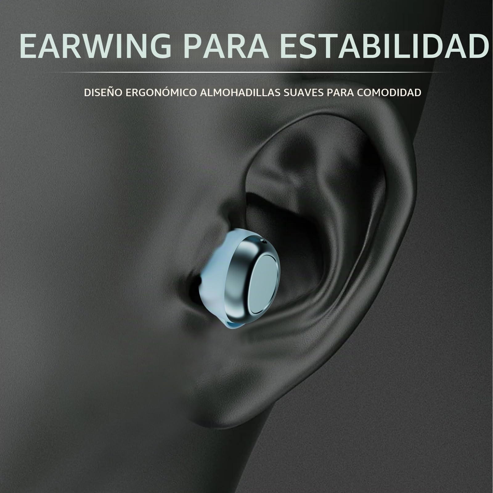 Doubc Mini auriculares para dormir Bluetooth 5.4, 2025, nuevos auriculares in-ear inalámbricos con 25 horas de duración de la batería, auriculares suaves para dormir, sonido suave, cómodo de llevar