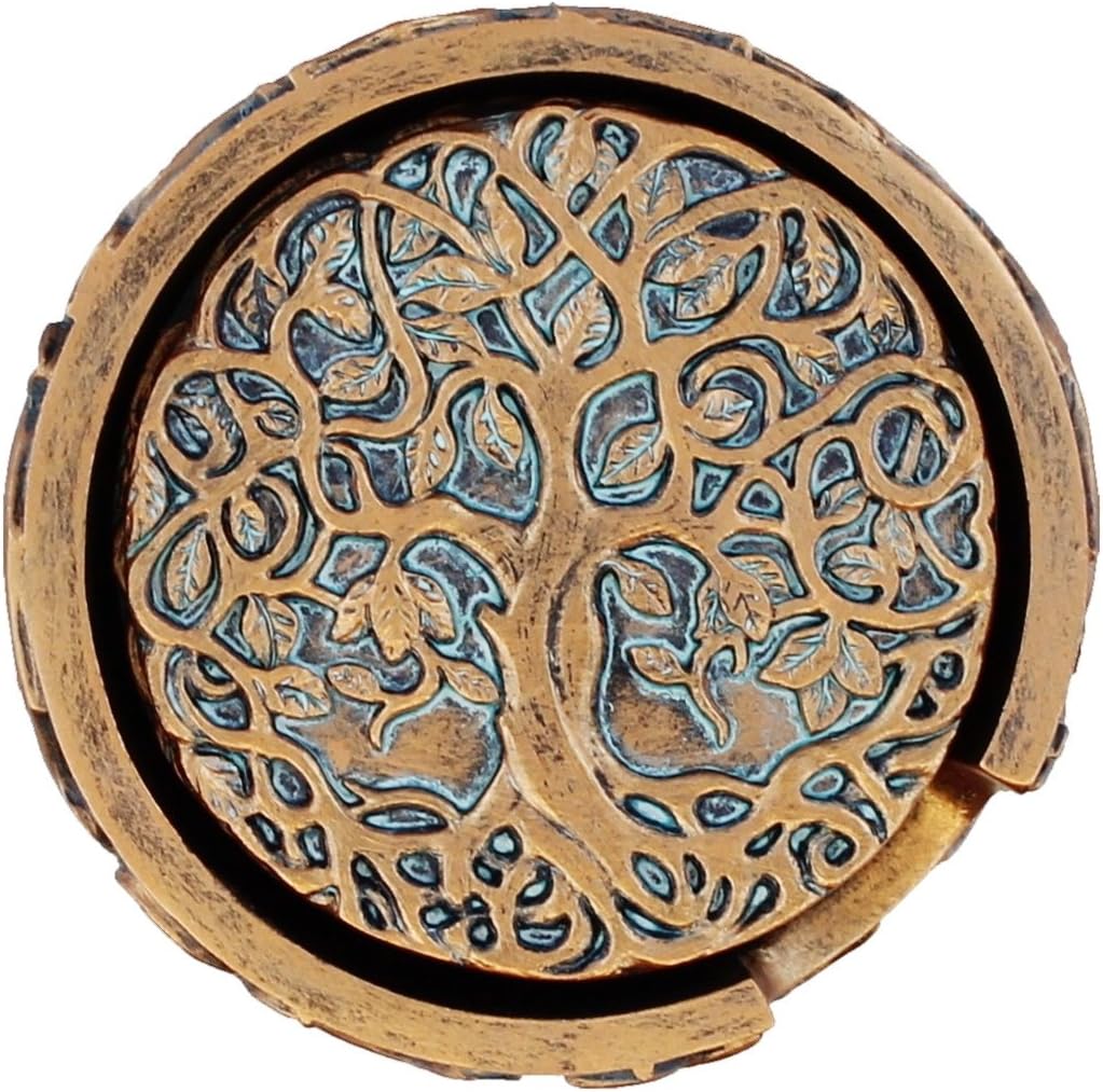 Buy 1 get 1 Old River Outdoors Decorative Tree of Life Coaster Set - Celtic Art